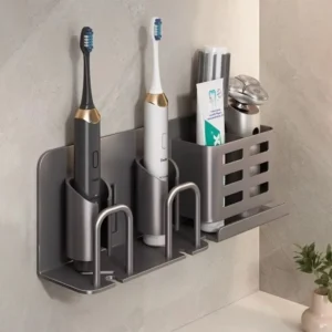 Toothbrush Holder Toothbrush Dispenser Wall Mounted No Drill Bathroom Tool